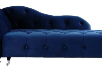 Elegant Chesterfield chaise lounges with buttons velvet chaise longue chaise.
